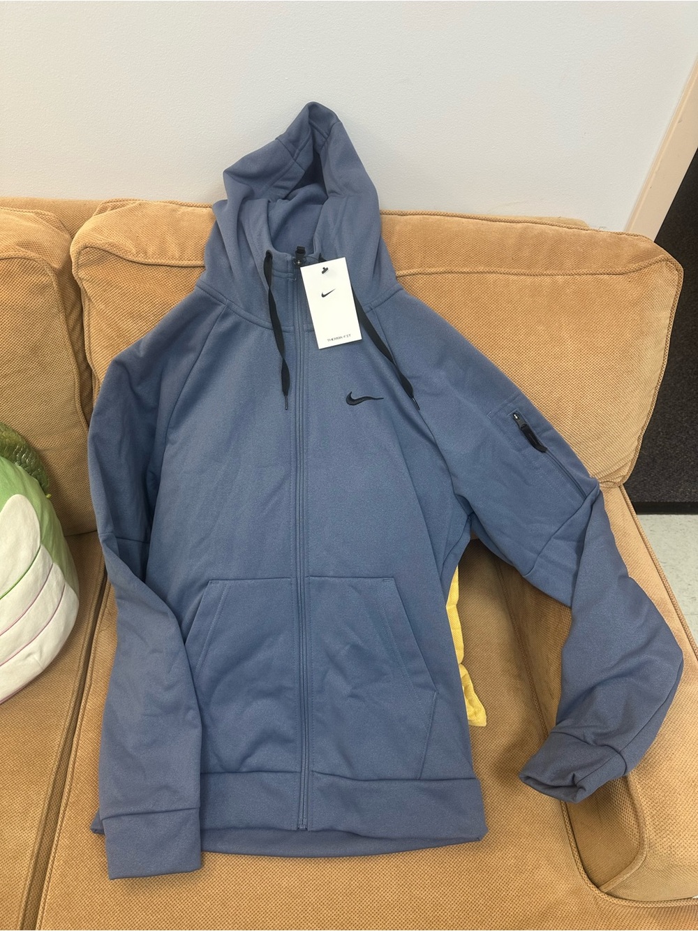 Nike Slate Blue Therma-FIT Hooded Jacket